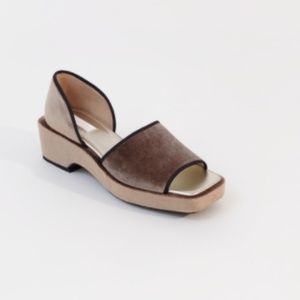 Suzanne Rae Platform Open-Toe D'orsay size 40